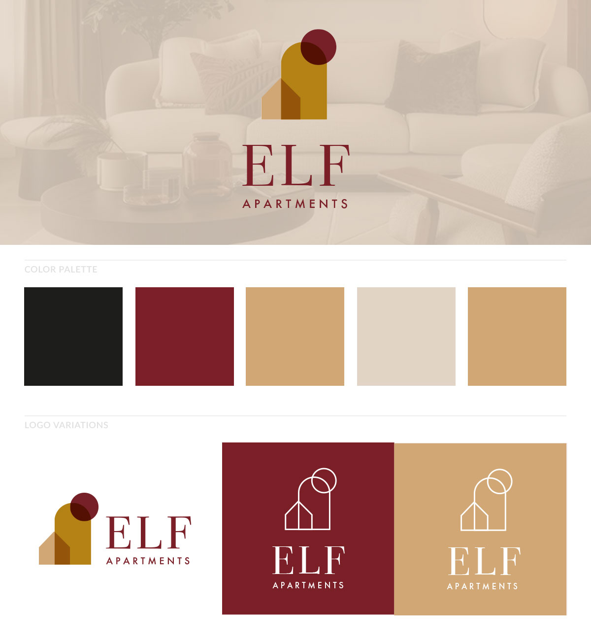 ELF Apartments — Brand Identity