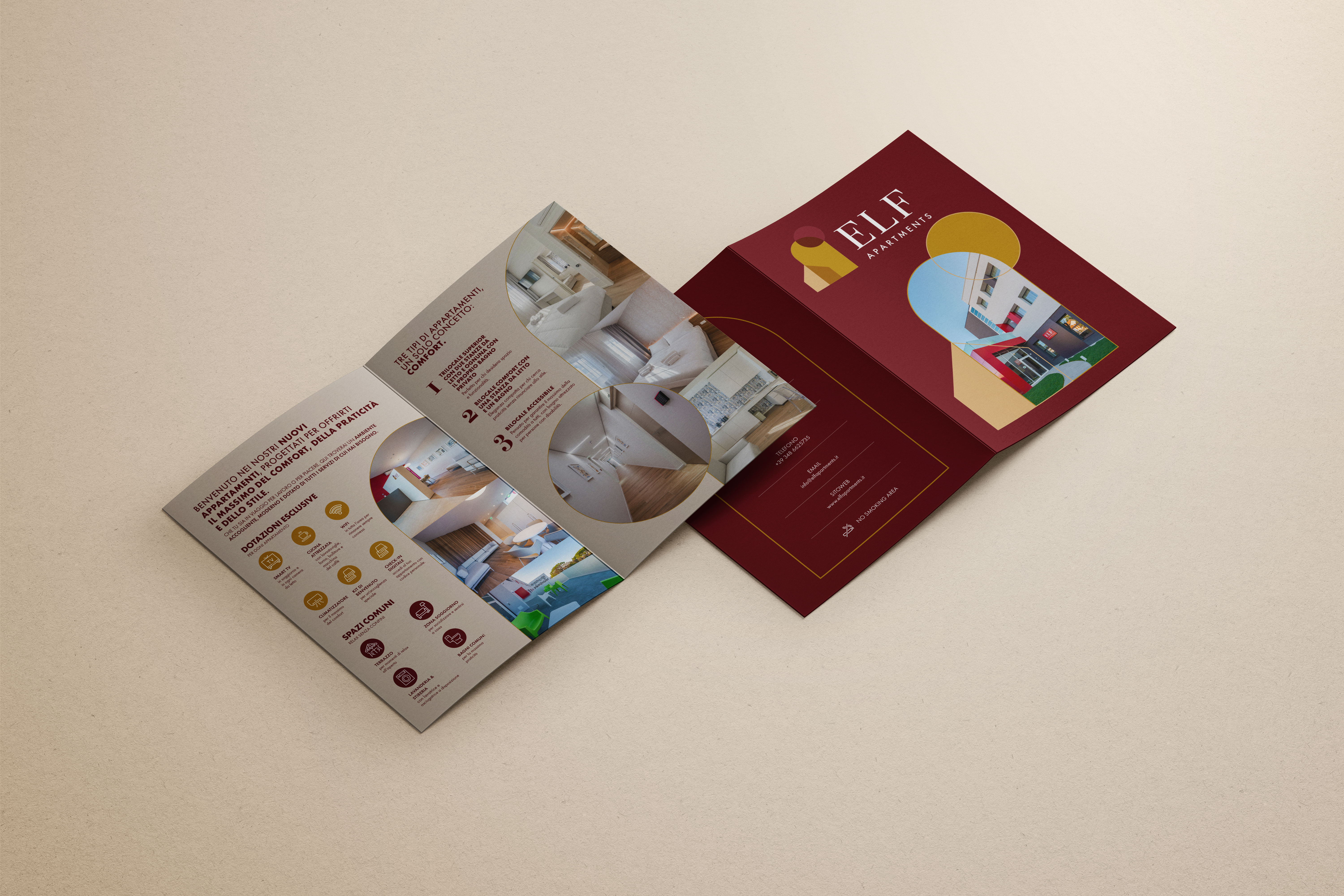 ELF Apartments — Brand Identity per ELF Apartments — immagine 2